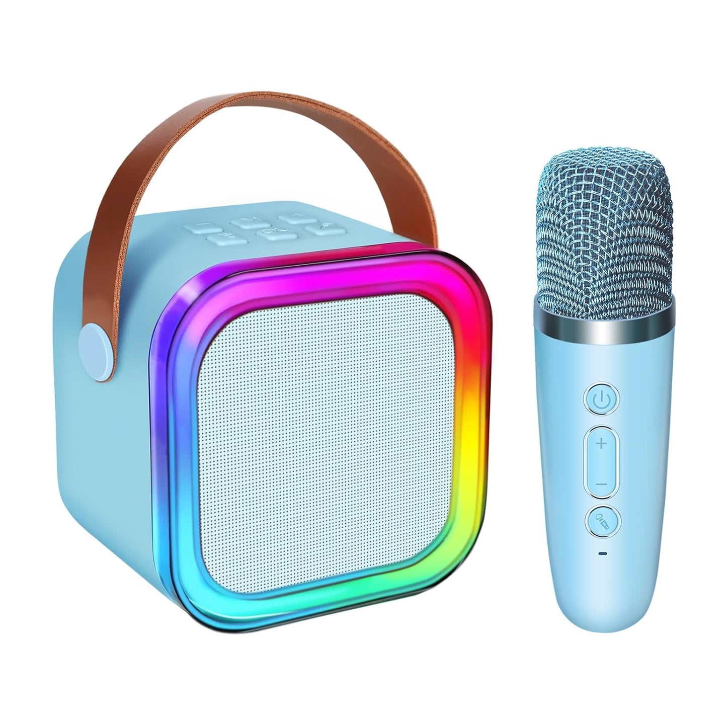 Portable Bluetooth Karaoke Mic & Speaker - Fun Gift for Kids (4-12 Years)