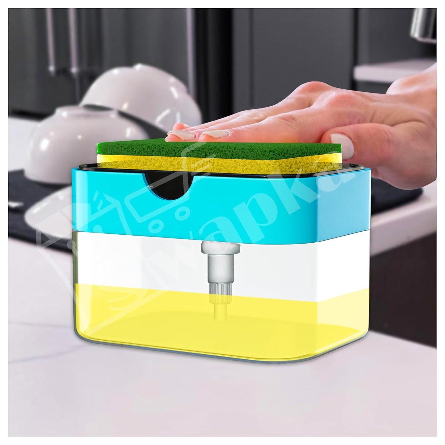 2 in 1 Soap Dispenser