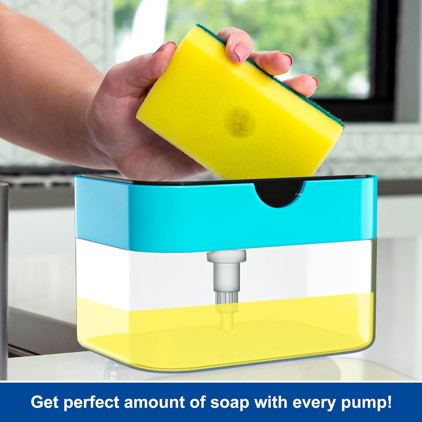 2 in 1 Soap Dispenser