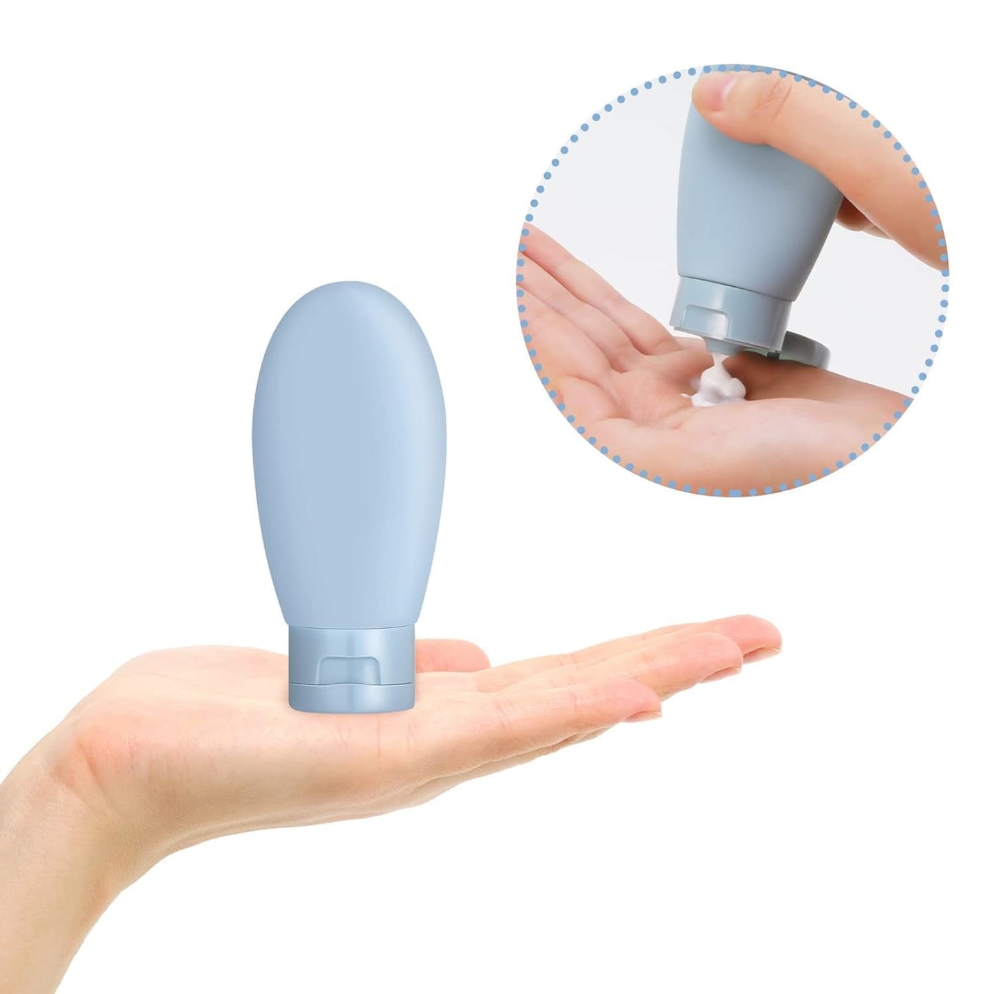 3 Pcs Travel Bottles Set, 60ML