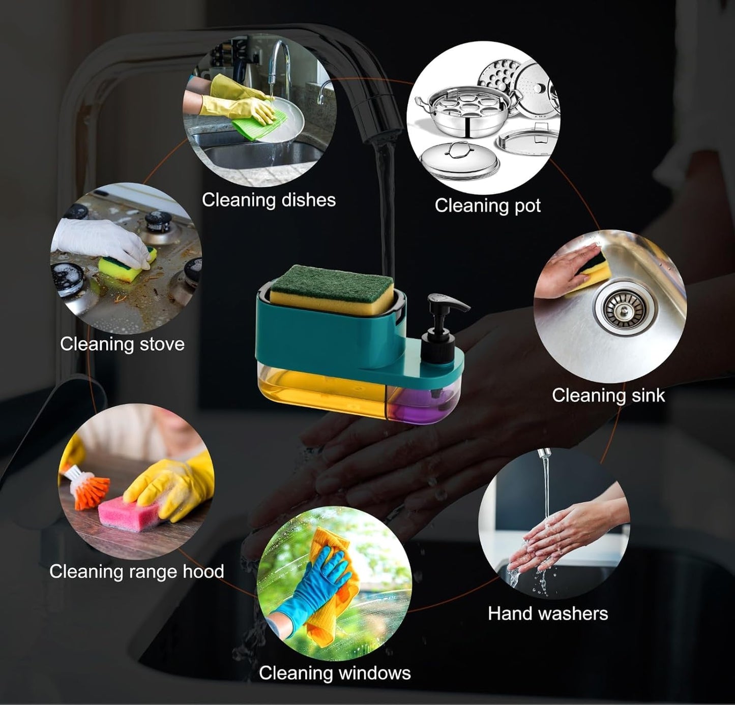 3 in 1 Soap Pump Dispenser