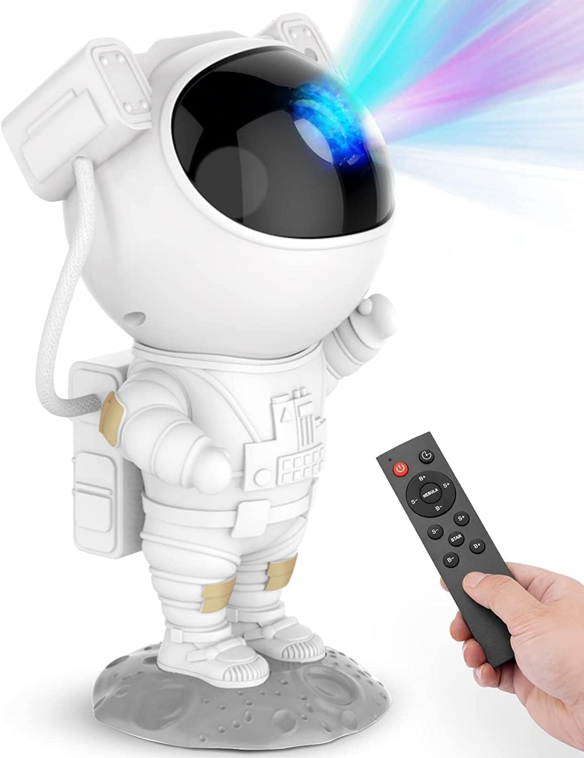 360° Adjustable Astronaut Galaxy Projector Light with Remote Control