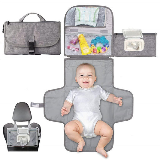 Portable Diaper Changing Pad for Newborns – Convenient Changing Mat for Baby Boys & Girls