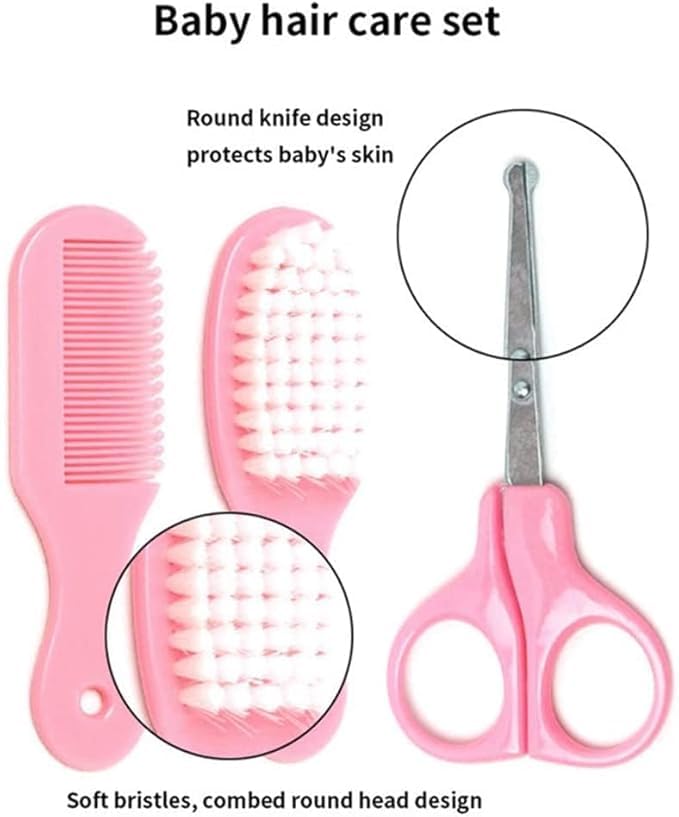 Portable Baby Grooming Kit – Essential Newborn & Toddler Care Accessories for Home & Travel (1 Set)