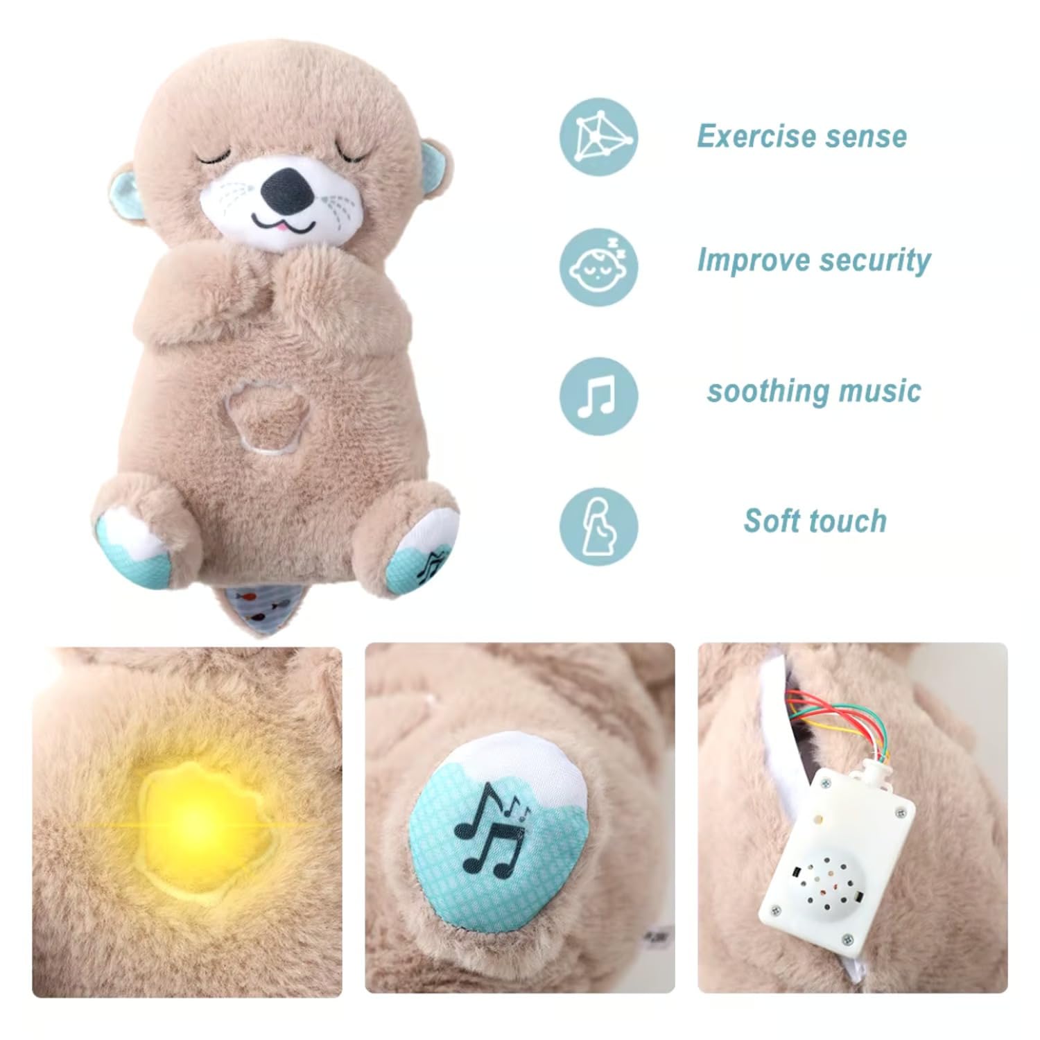 Breathing Teddy Bear for Babies 🧸