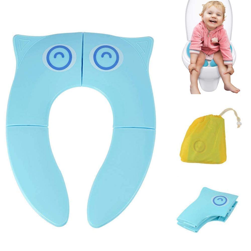 Foldable Portable Baby Toilet Seat – Travel-Friendly Potty Trainer for Kids (0.5 to 5 Years)