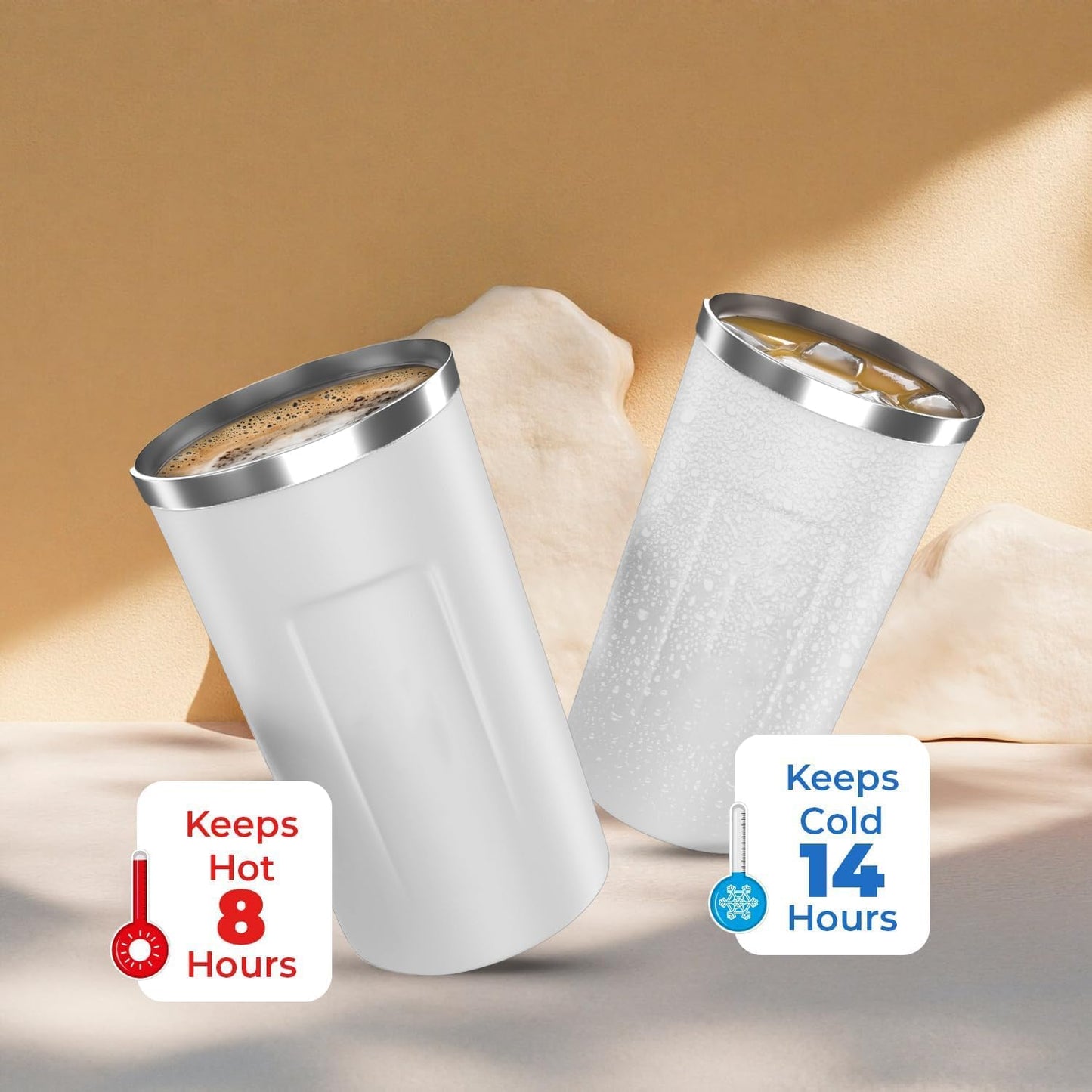 Coffee Mug with Temperature Display - 510 ML