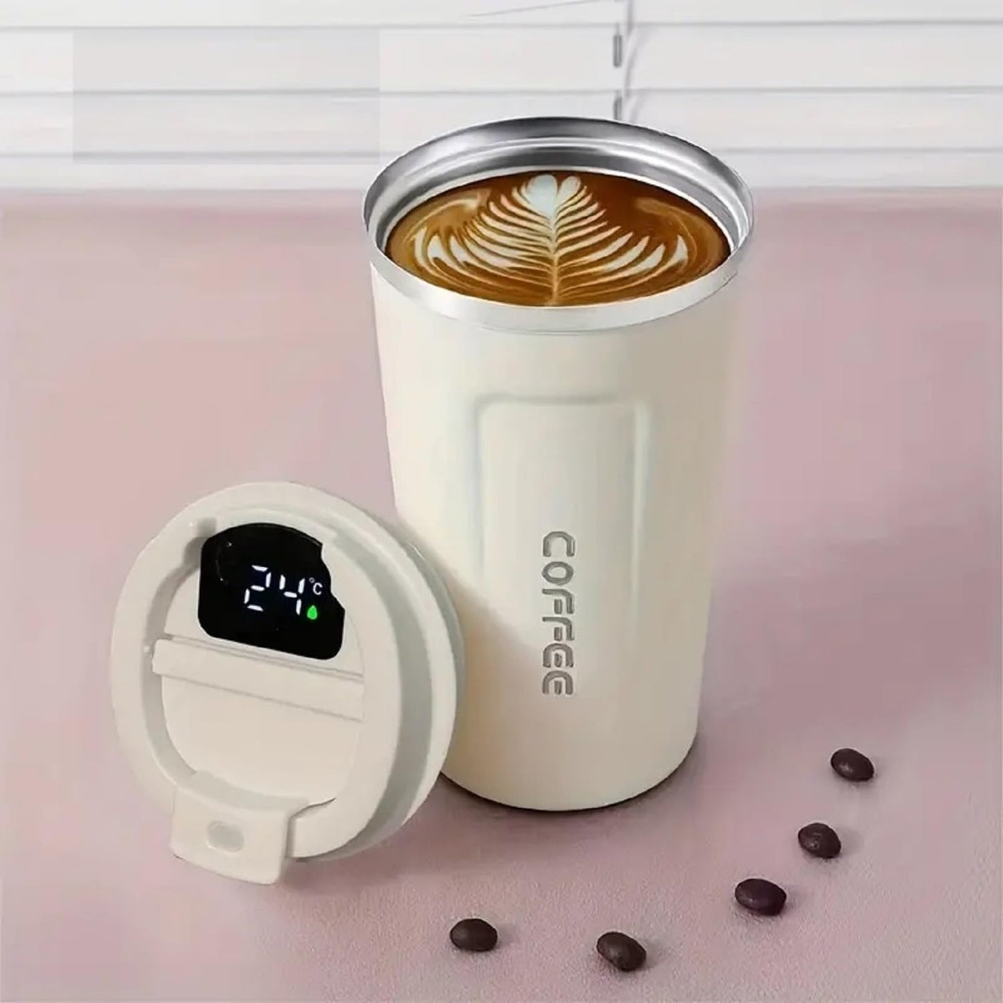 Coffee Mug with Temperature Display - 510 ML