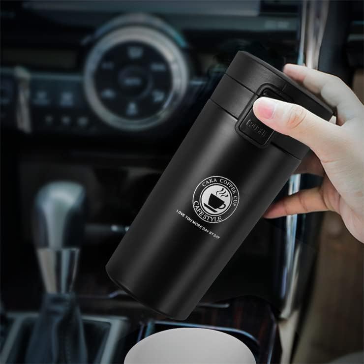 Insulated Travel Mug with Lid – Keeps Drinks Hot & Cold