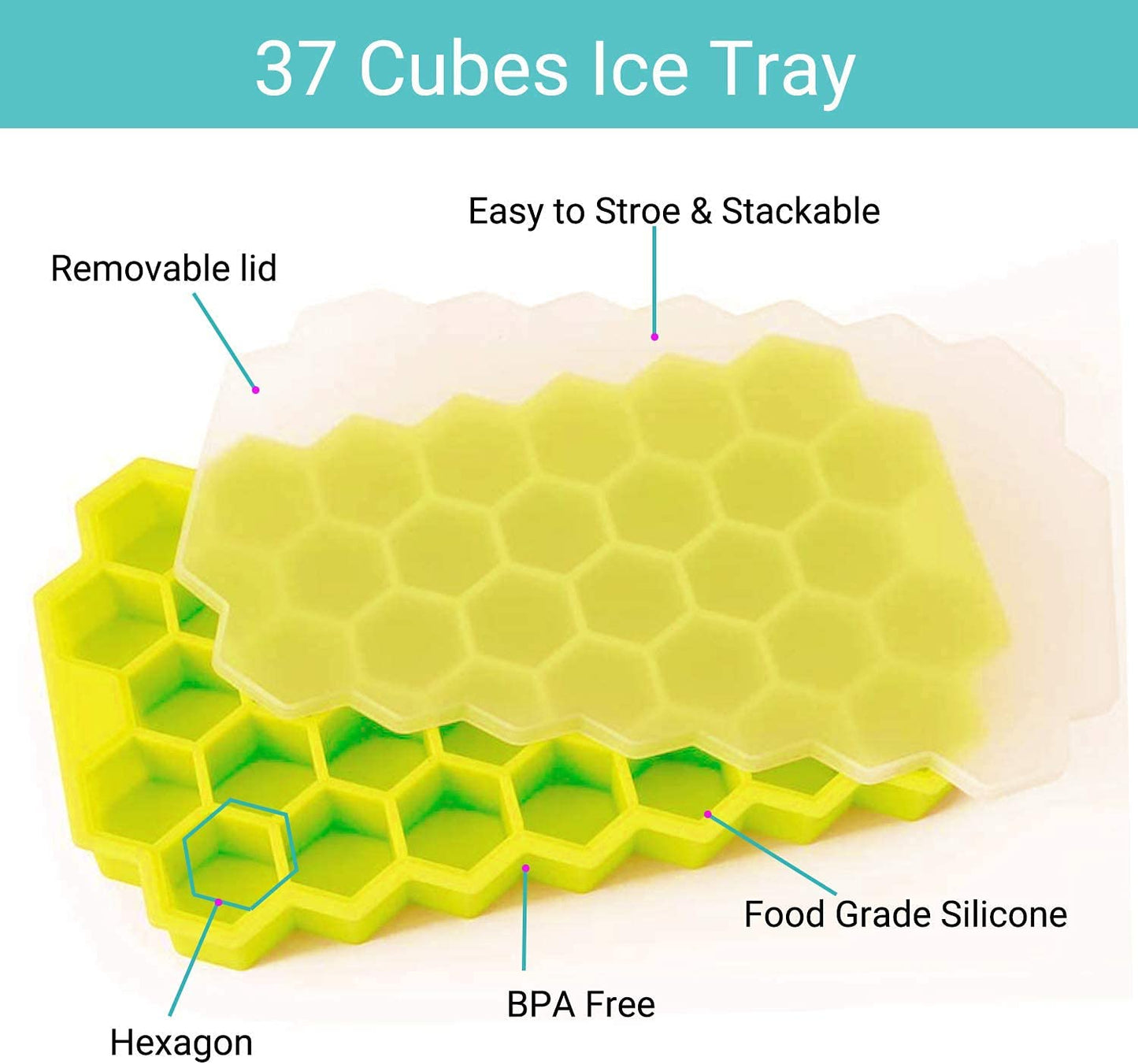 Honey Comb Shape Ice Tray