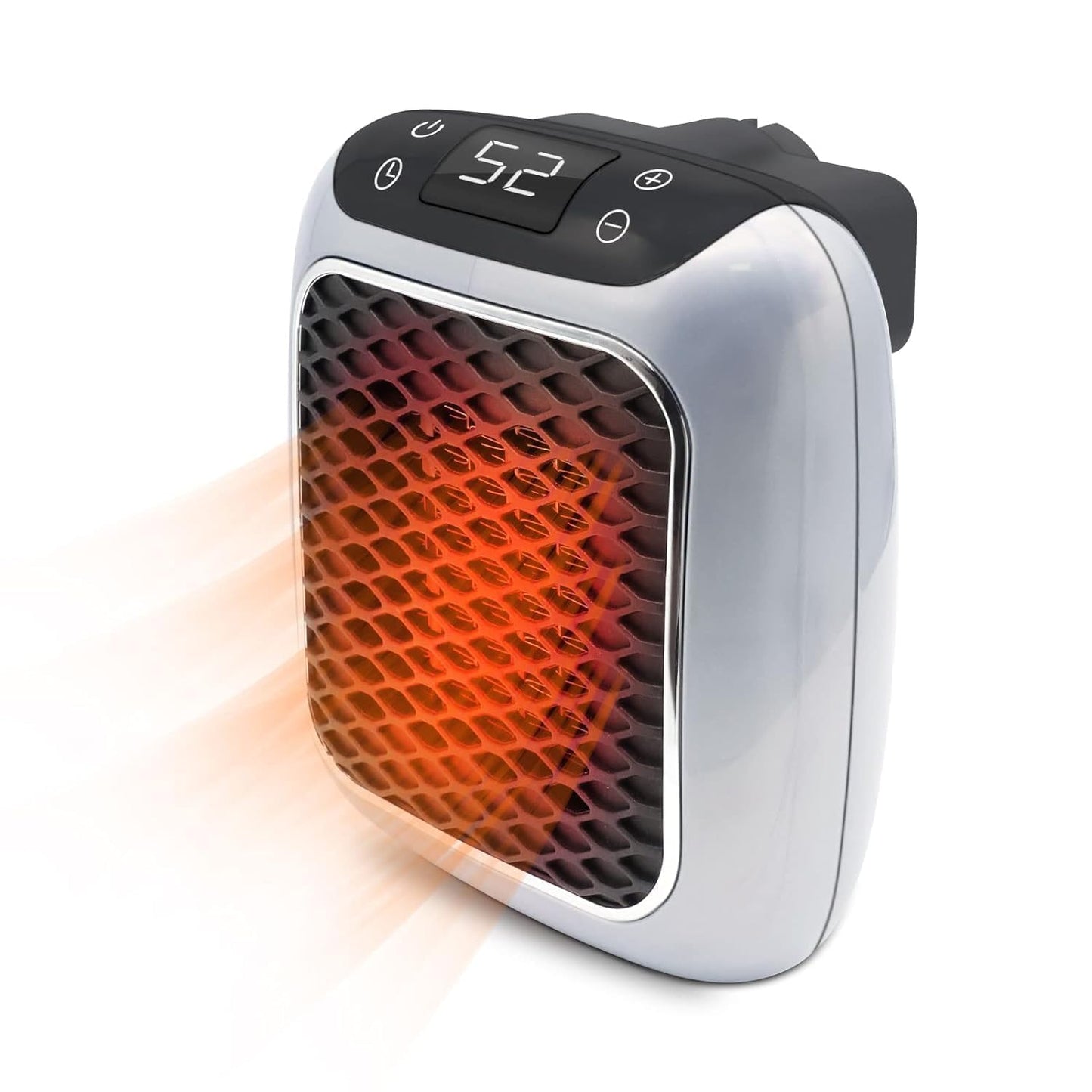 Handy Heater | Wall-Outlet Portable Heater with Remote | Mini Heater for Rooms & Offices