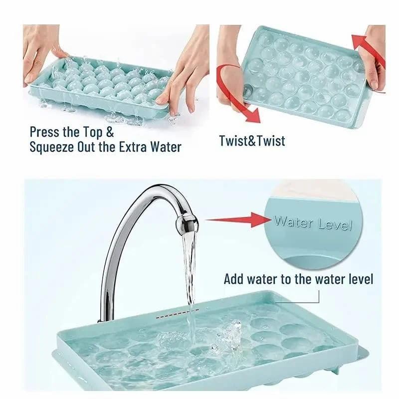 Mini Round Ice Cube Tray