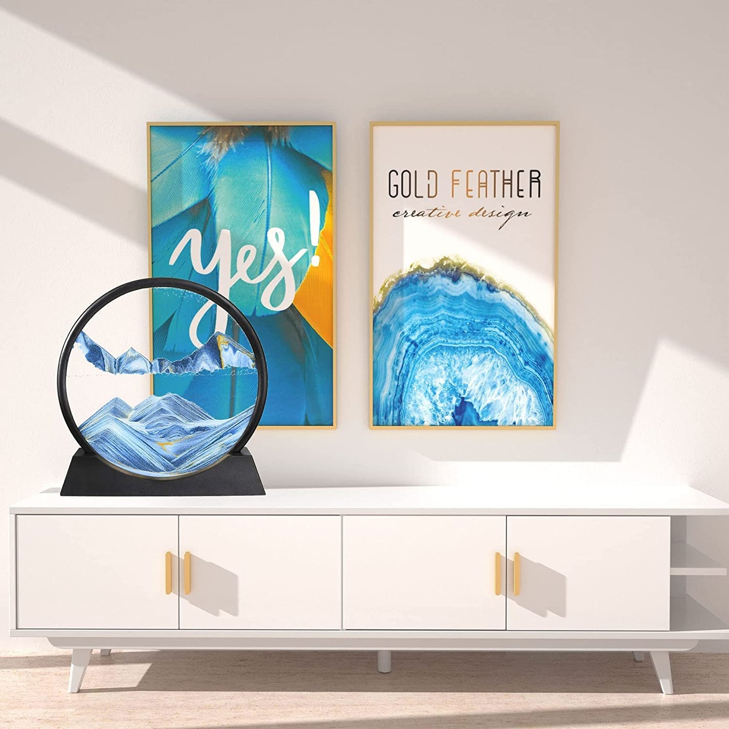 3D Moving Sand Art Frame