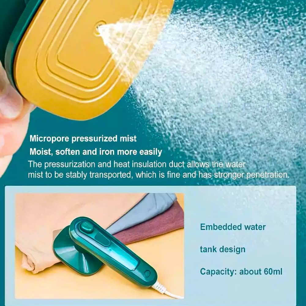 Portable Iron Travel Steamer for Clothes
