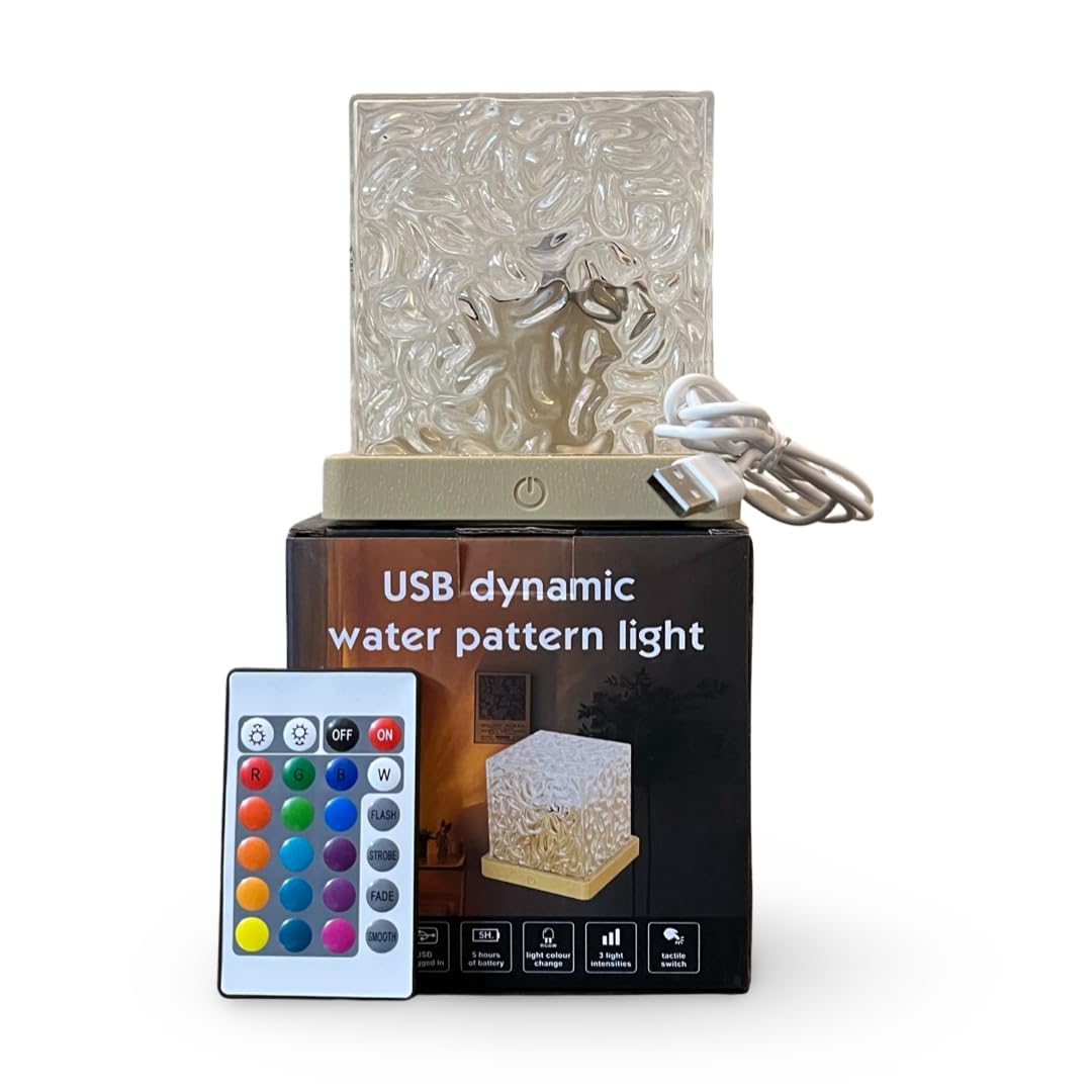 Ocean Wave Projector Light - 3D LED Night Lamp