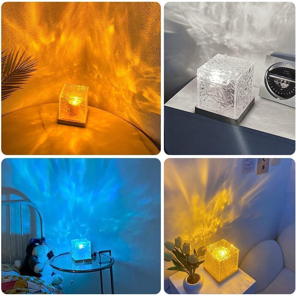 Ocean Wave Projector Light - 3D LED Night Lamp