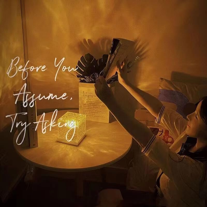 Ocean Wave Projector Light - 3D LED Night Lamp