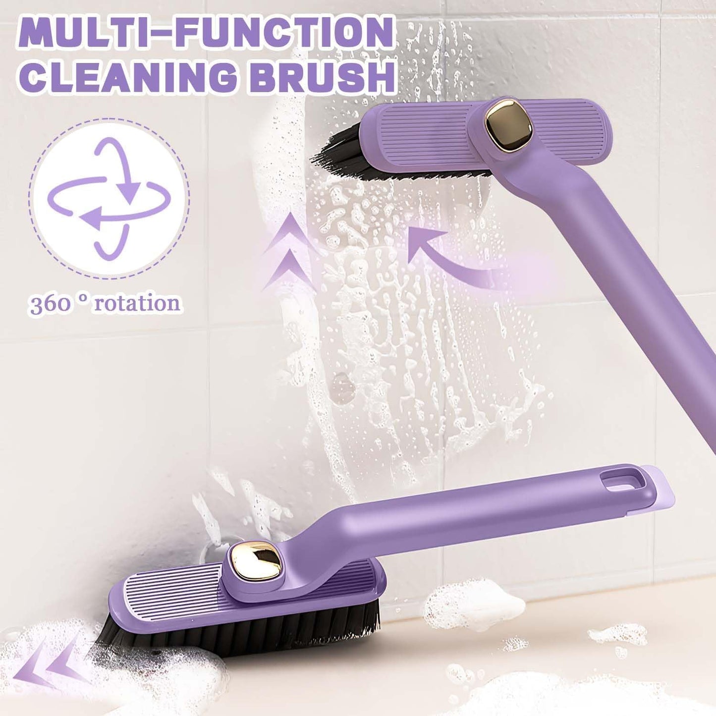 360 Degree Rotating Multi-Function Cleaning Brush