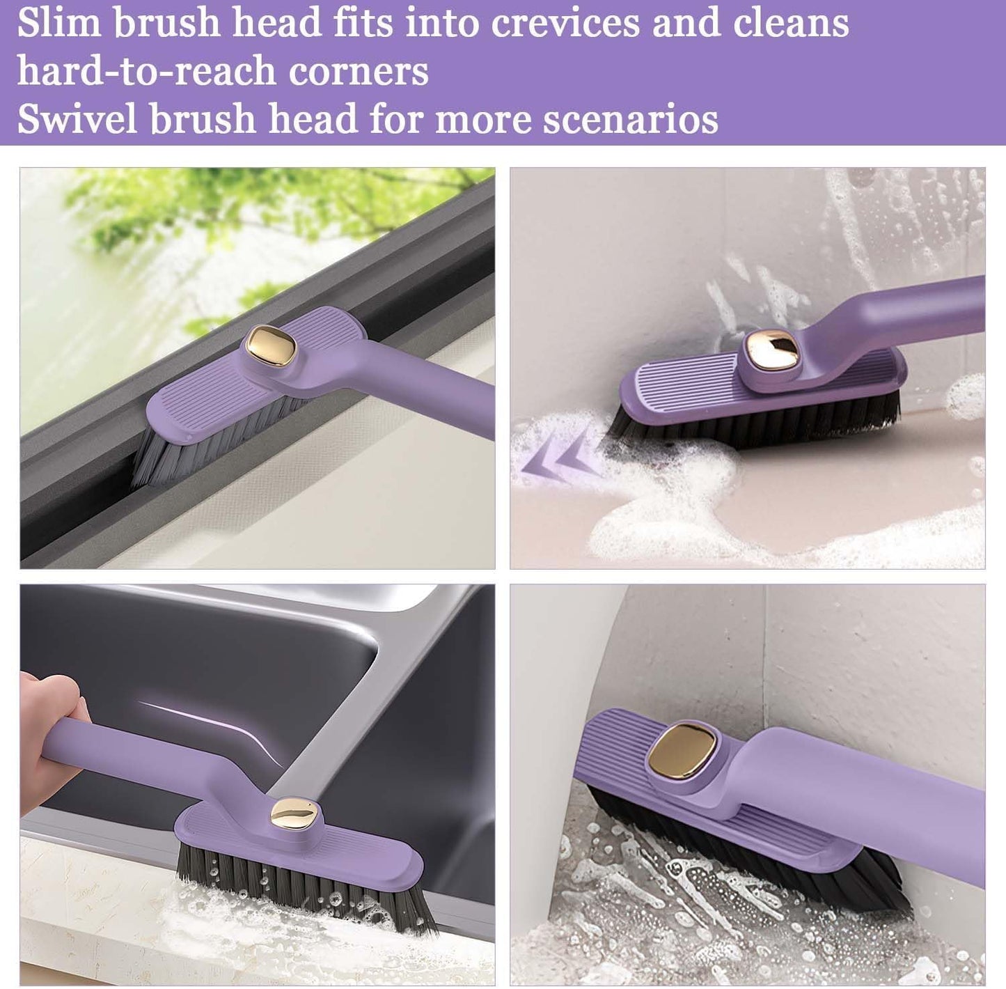 360 Degree Rotating Multi-Function Cleaning Brush