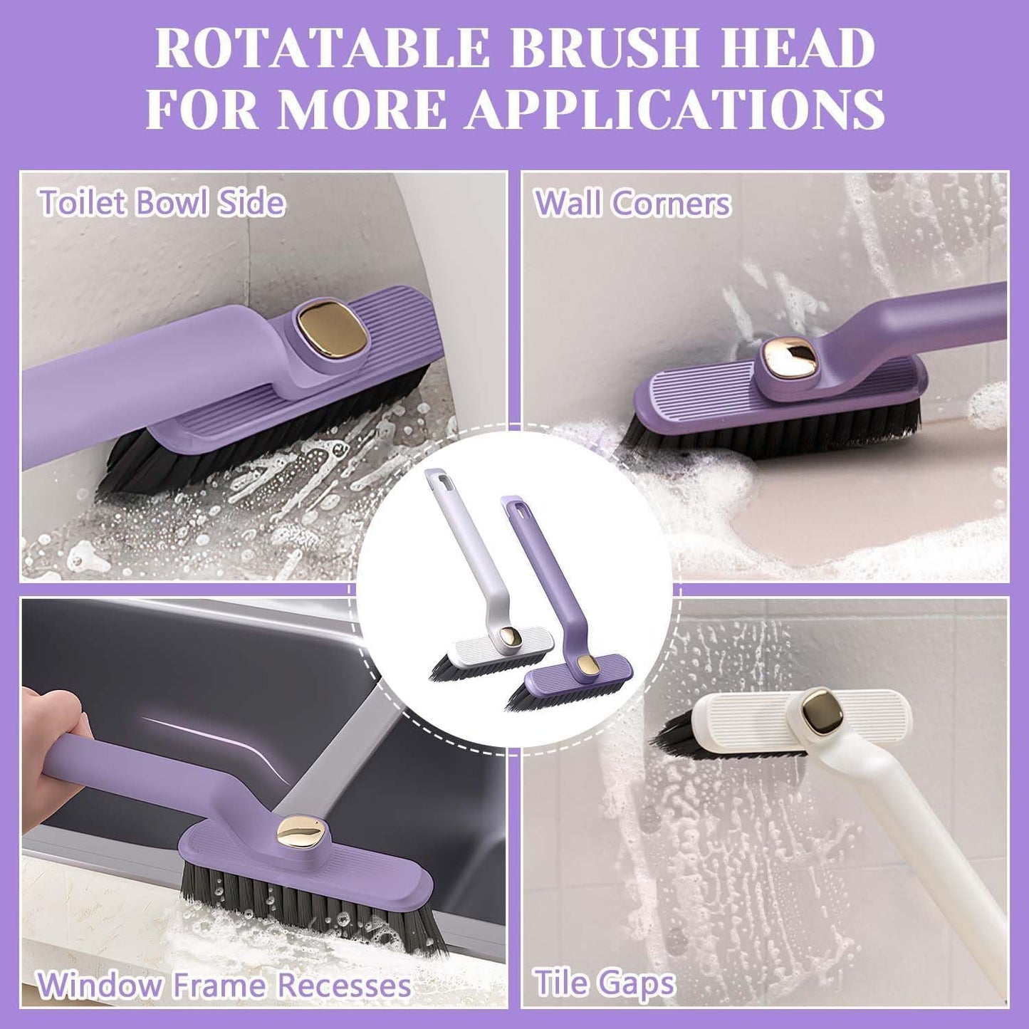 360 Degree Rotating Multi-Function Cleaning Brush