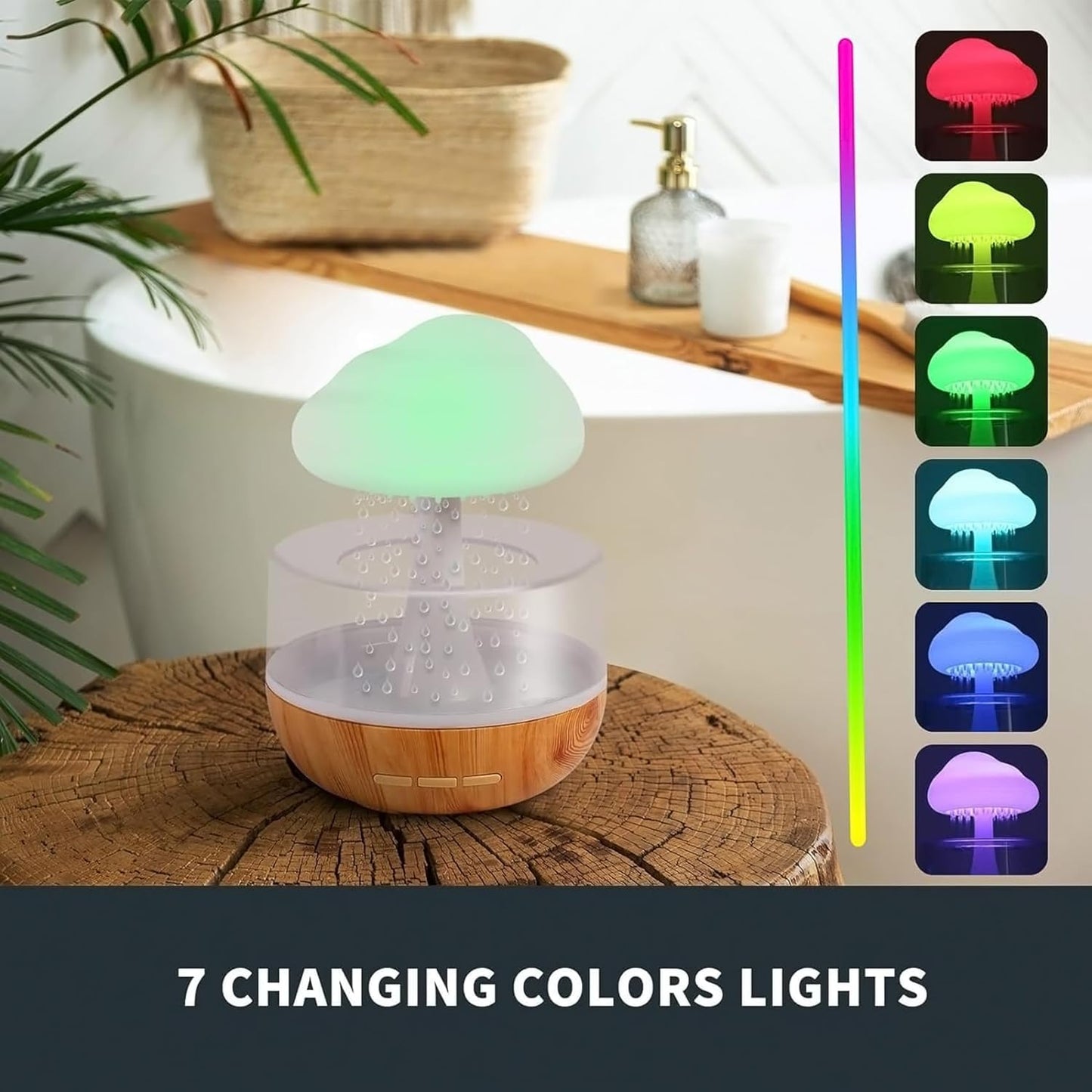 Rain Cloud Humidifier & Night Light