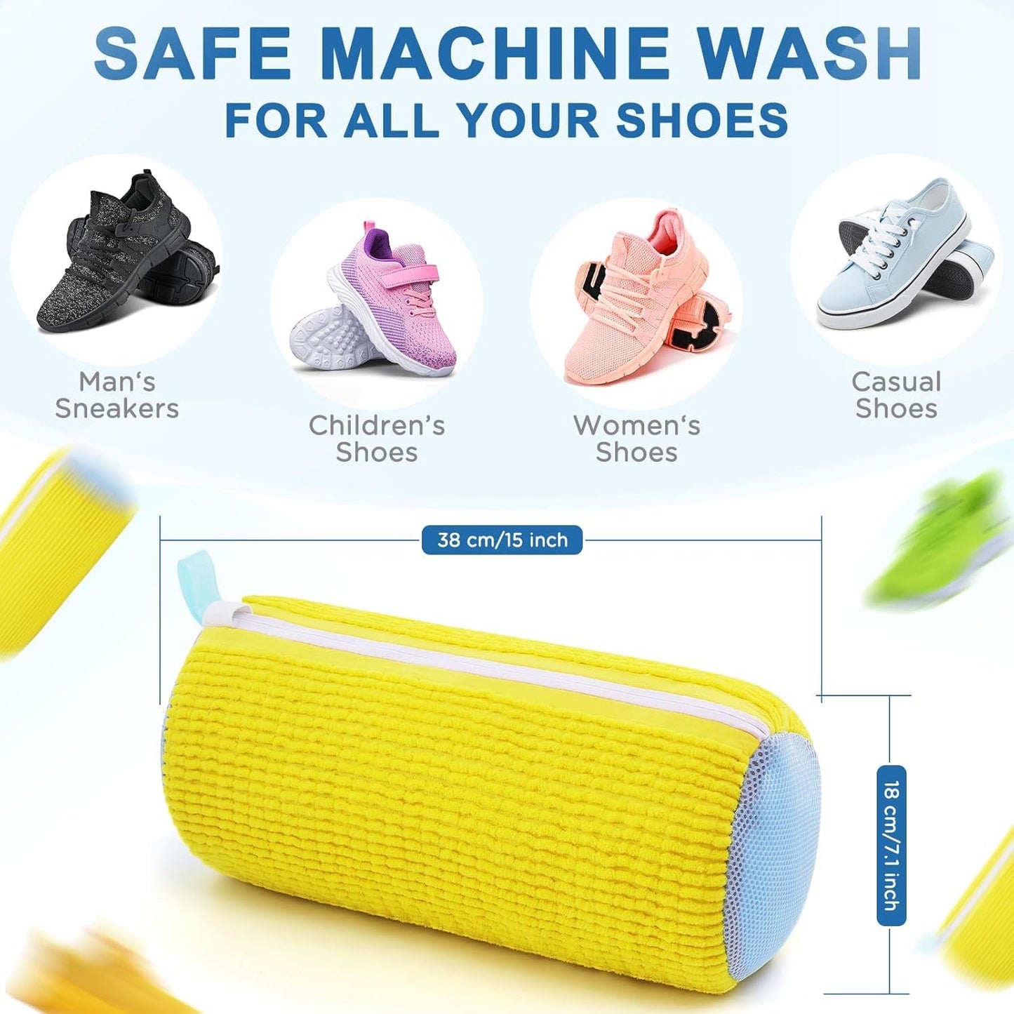 Shoe Wash Bag for Washing Machine