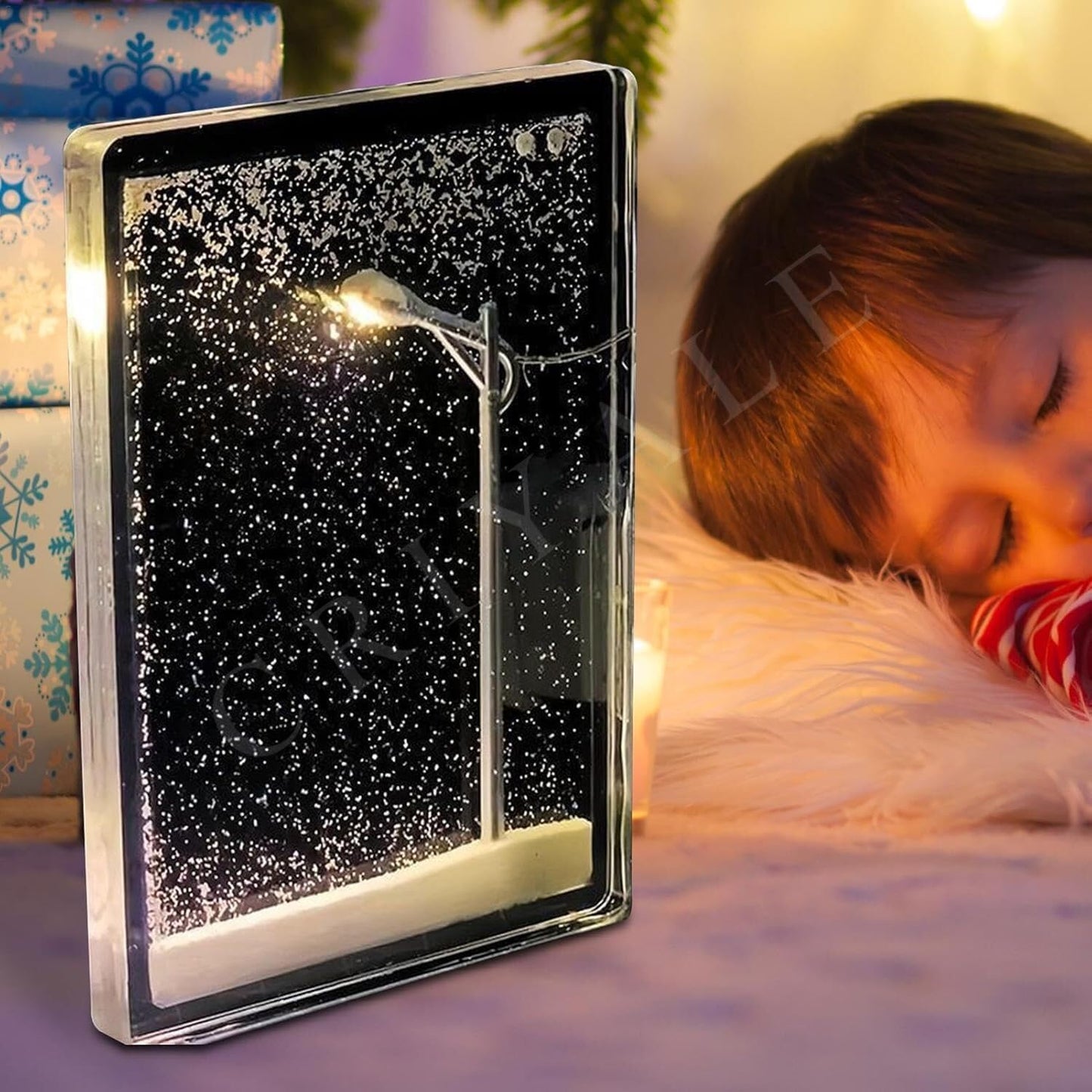 Handmade Snow Street Light