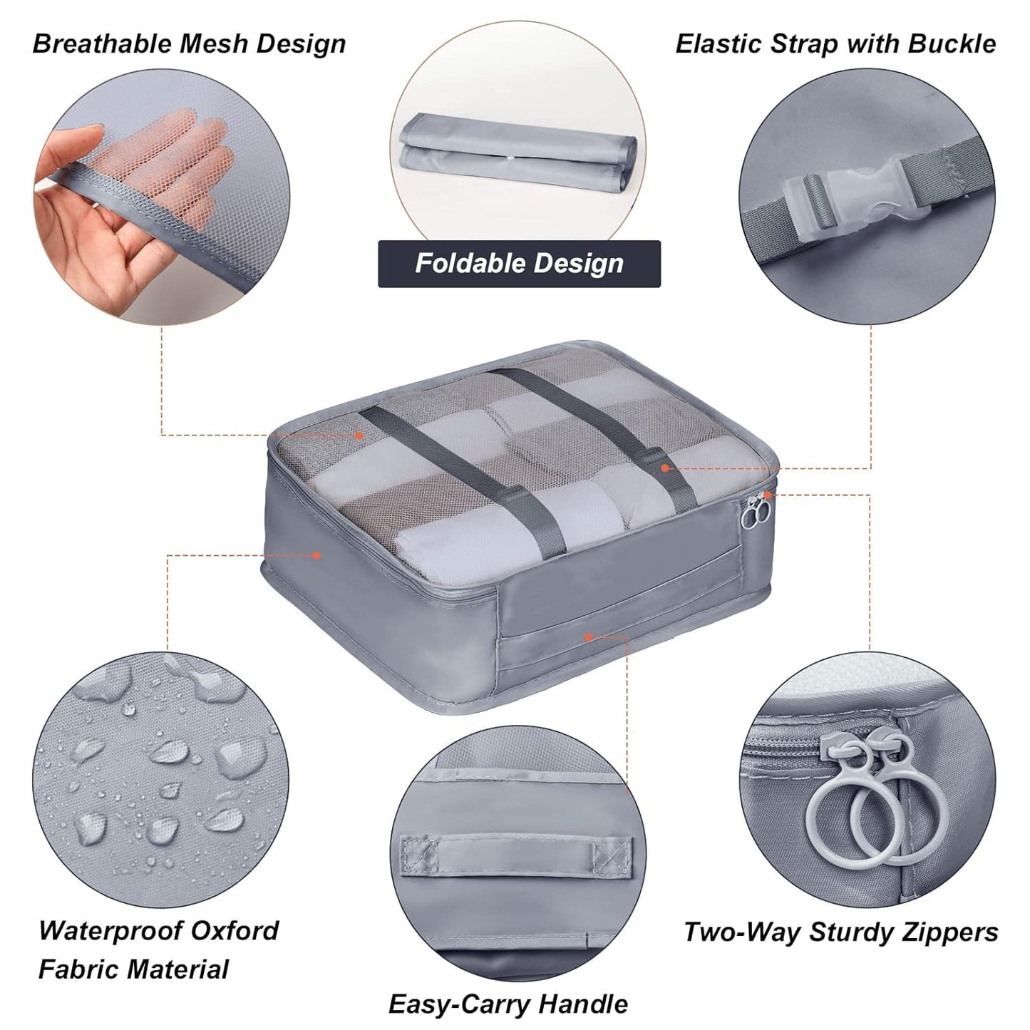 7 in 1 Travel Organiser Bag