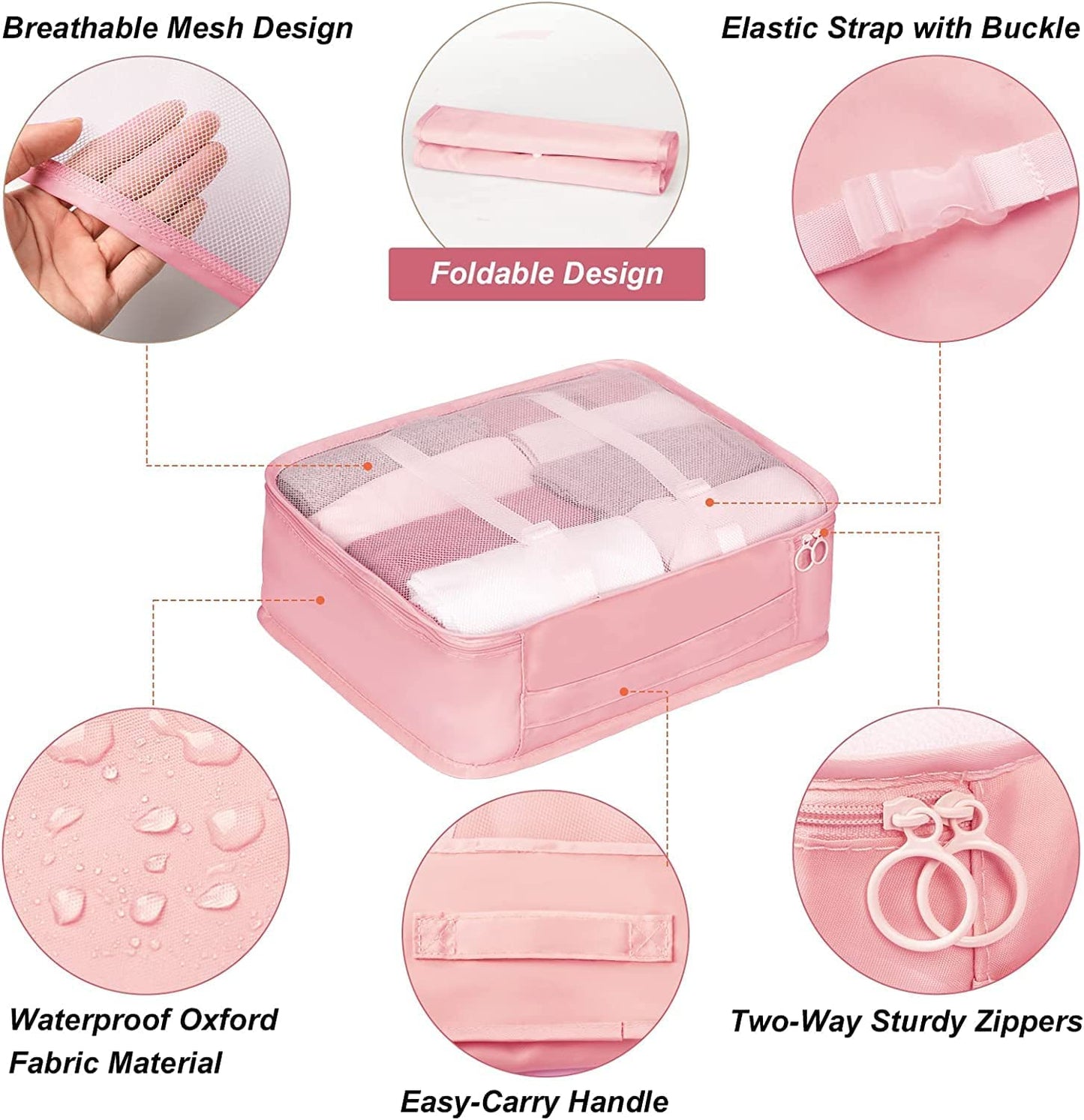 7 in 1 Travel Organiser Bag