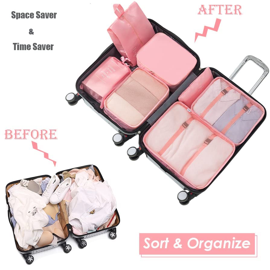 7 in 1 Travel Organiser Bag